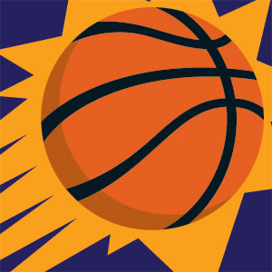 NBA Phoenix Suns Large Logo Apple Pencil (2nd Gen 2019) Skin